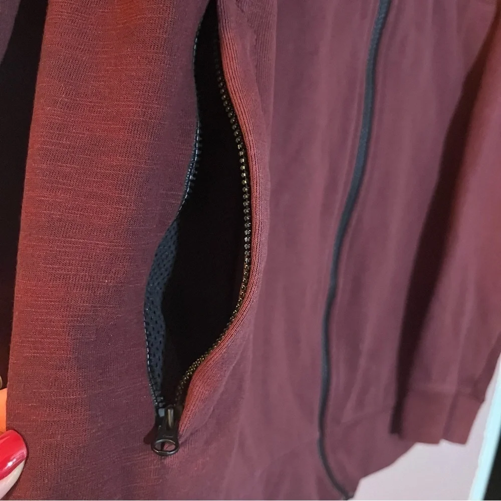 NIKE AV15 ADVANCE RED Athletic Grunge Skate‎ JACKET granola girl outdoor LARGE